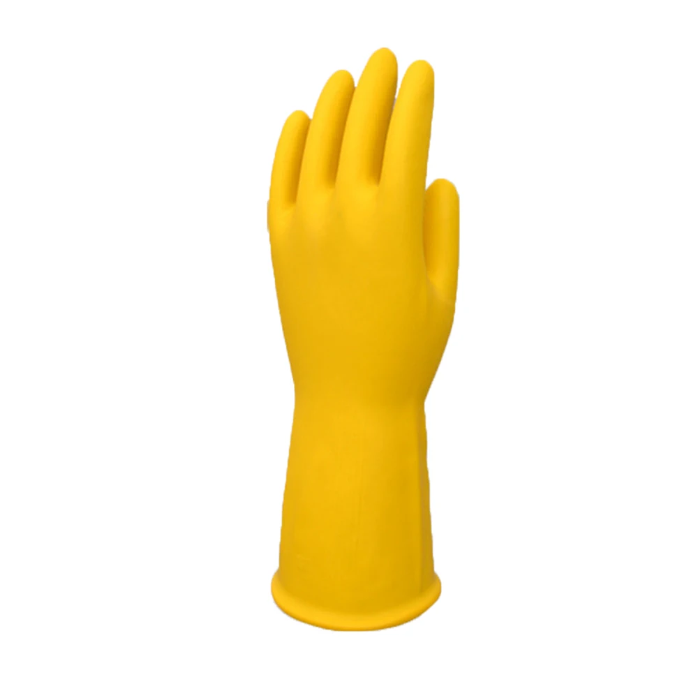 1 pair Rubber Gloves Household Cleaning Kitchen Dishwashing Gloves Acid And Alkali Resistant Thickened Latex Gloves
1 pair Rubber Gloves Household Cleaning Kitchen Dishwashing Gloves Acid And Alkali Resistant Thickened Latex Gloves