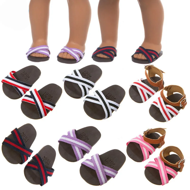 Doll Shoes Slipper Simple Style For 18Inch American &43Cm Born Baby Fashion Daily Wear Girl's Christmas Gift
Doll Shoes Slipper Simple Style For 18Inch American &43Cm Born Baby Fashion Daily Wear Girl's Christmas Gift