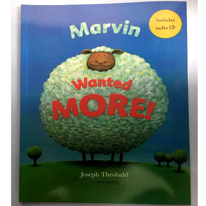 Marvin Wanted More By Joseph Theobald Educational English Picture Book Learning Card Story Book For Baby Kids Children Gifts
Marvin Wanted More By Joseph Theobald Educational English Picture Book Learning Card Story Book For Baby Kids Children Gifts