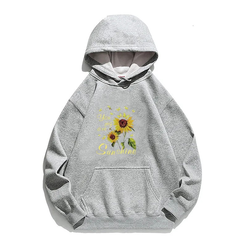 Women Hoodie Sunshine Sunflower Printed Hoodies Women Fleece Long Sleeve Loose Sweatshirt with Hat Girls Pullovers Winter
Women Hoodie Sunshine Sunflower Printed Hoodies Women Fleece Long Sleeve Loose Sweatshirt with Hat Girls Pullovers Winter