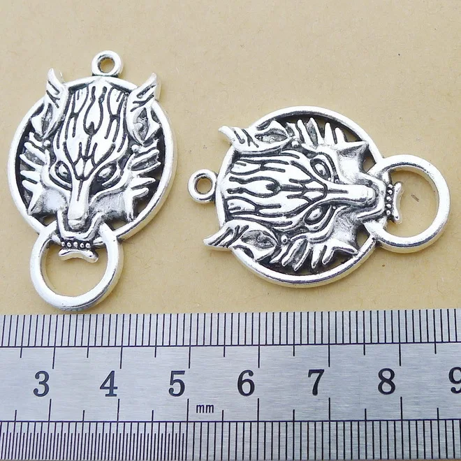 Jewelry Making Supplies 2 Pieces 26*39mm Antique Silver Color Wave Connector 
Jewelry Making Supplies 2 Pieces 26*39mm Antique Silver Color Wave Connector