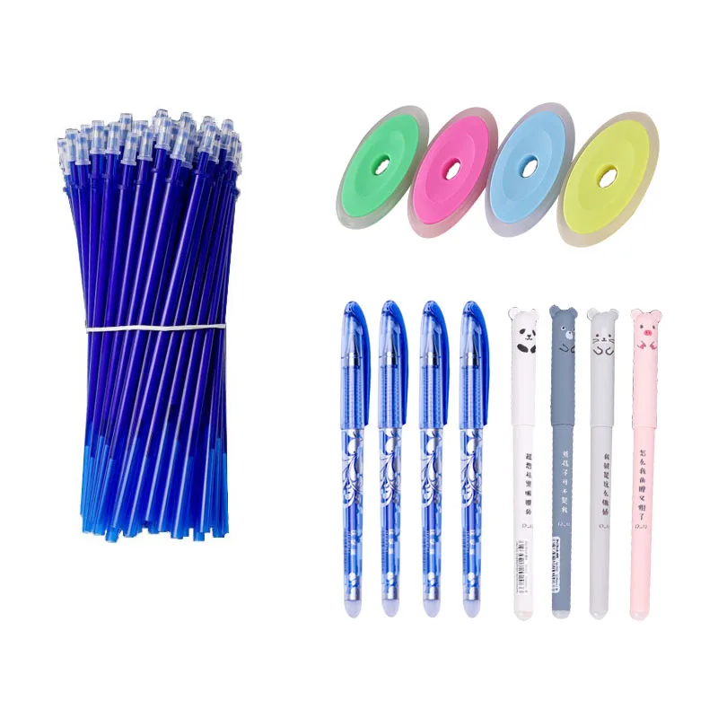 100+12Pcs/Set 0.5mm Erasable Gel Pen Set Refills Rod Kawaii Washable Handle Magic Erasable Pens for School Writing Stationery
100+12Pcs/Set 0.5mm Erasable Gel Pen Set Refills Rod Kawaii Washable Handle Magic Erasable Pens for School Writing Stationery
