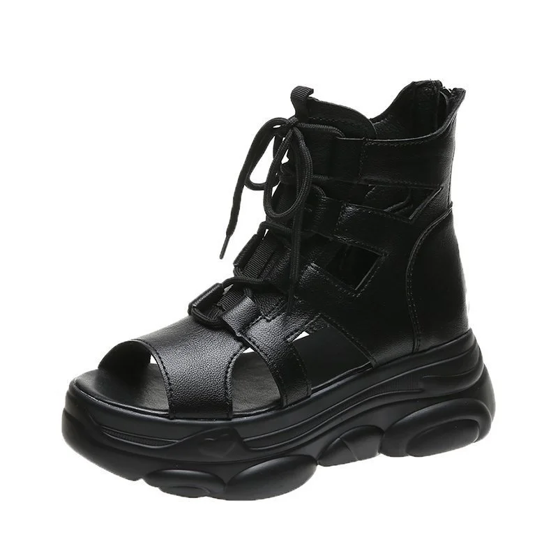 Casual Platform Sandals For Women 2021 Summer New Peep Toe High Heels Sports Female Shoes Fashion Roman Flat Sandals Women
Casual Platform Sandals For Women 2021 Summer New Peep Toe High Heels Sports Female Shoes Fashion Roman Flat Sandals Women