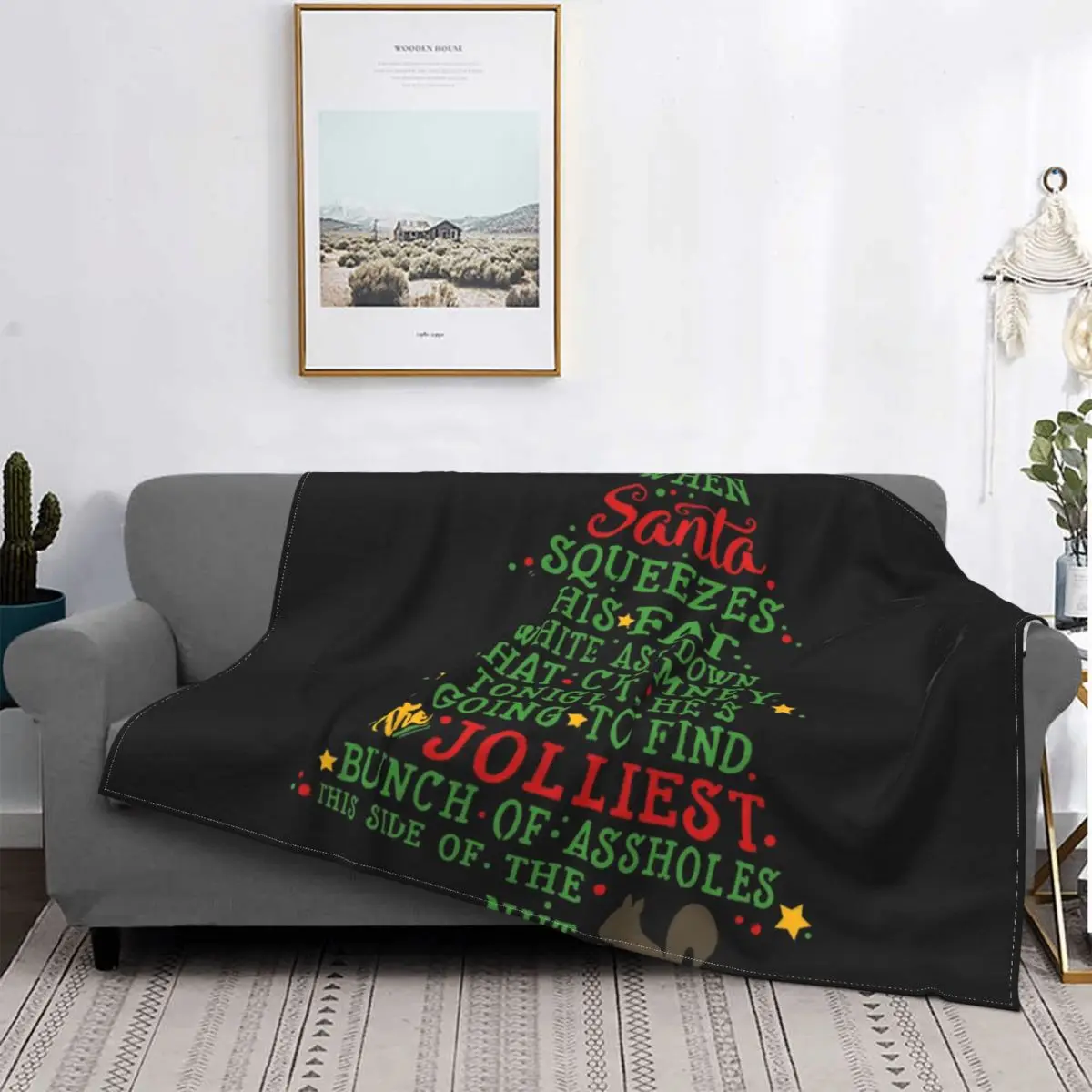 Jolliest Bunch Of Holes Blanket Christmas Vacation Santa Plush Warm Soft FlannelFleece Throw Blanket For Bedding Bedspread Cover
Jolliest Bunch Of Holes Blanket Christmas Vacation Santa Plush Warm Soft FlannelFleece Throw Blanket For Bedding Bedspread Cover
