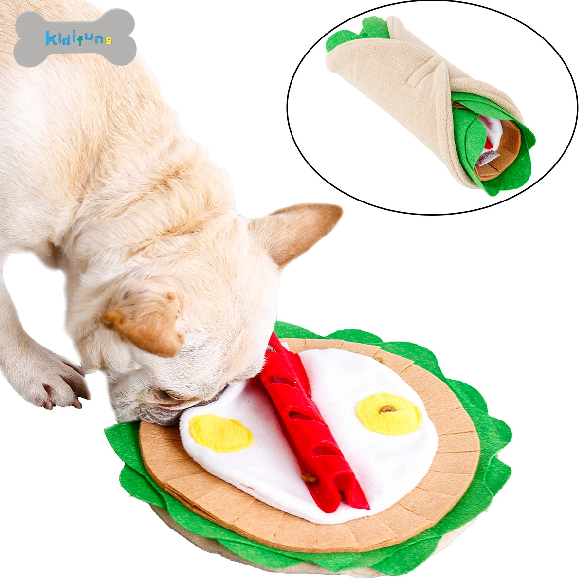 Dog Training Blanket Pet Dog Interactive Toy Round Shape Sniffing Pad Washable Training Feeding Mats Dog Toys Supplies
Dog Training Blanket Pet Dog Interactive Toy Round Shape Sniffing Pad Washable Training Feeding Mats Dog Toys Supplies
