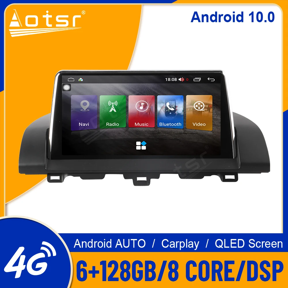 6 + 128G для Honda Accord 10 2018 2019 Android10 Tesla экран Автомобильный мультимедийный плеер GPS-навигация автомобильное стерео головное устройство Carplay
6 + 128G для Honda Accord 10 2018 2019 Android10 Tesla экран Автомобильный мультимедийный плеер GPS-навигация автомобильное стерео головное устройство Carplay