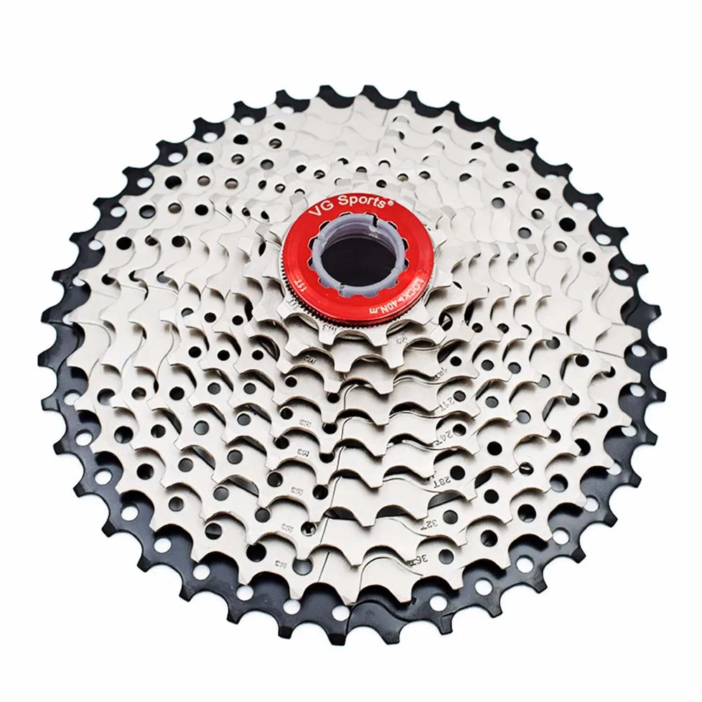 VG Sports MTB 10 Speed Cassette 11-40T Gear Bike Freewheel Mountain Bicycle Sprocket for Shimano Sram Gear Teeth
VG Sports MTB 10 Speed Cassette 11-40T Gear Bike Freewheel Mountain Bicycle Sprocket for Shimano Sram Gear Teeth