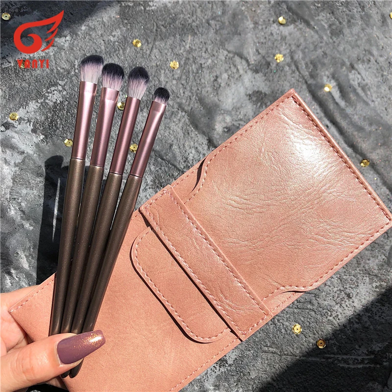 VANYI Makeup Brushes With PU Bag 4 PCS Eye Makeup Brush Set Eye Shadow Detail Eyebrow Brush Cosmetic Tools Kit Essential
VANYI Makeup Brushes With PU Bag 4 PCS Eye Makeup Brush Set Eye Shadow Detail Eyebrow Brush Cosmetic Tools Kit Essential