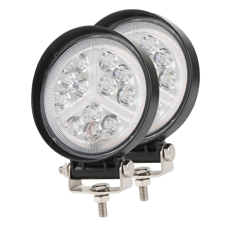 EAGLEVISION 2PCS 4Inch Round Liight LED 168W Off-Road Vehicle Work Light Pod Lights Spot Beam Off Road
EAGLEVISION 2PCS 4Inch Round Liight LED 168W Off-Road Vehicle Work Light Pod Lights Spot Beam Off Road