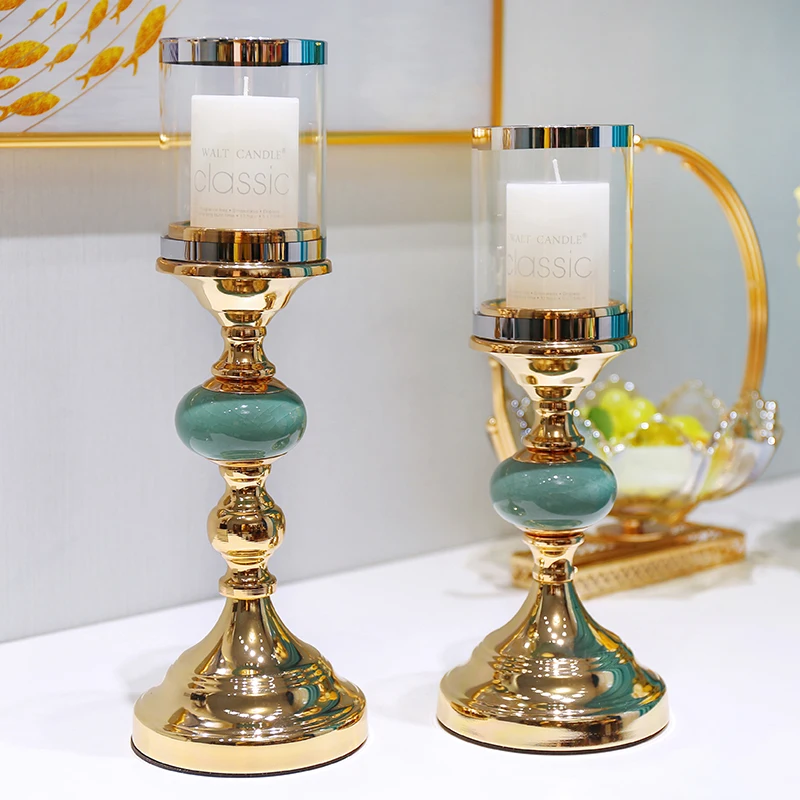 Luxury Metal Candle Holder Nordic Dinner Table Elegant Simple Romantic Candle Holder Glass Cylinder Bougeoir Home Decor DG50CH
Luxury Metal Candle Holder Nordic Dinner Table Elegant Simple Romantic Candle Holder Glass Cylinder Bougeoir Home Decor DG50CH