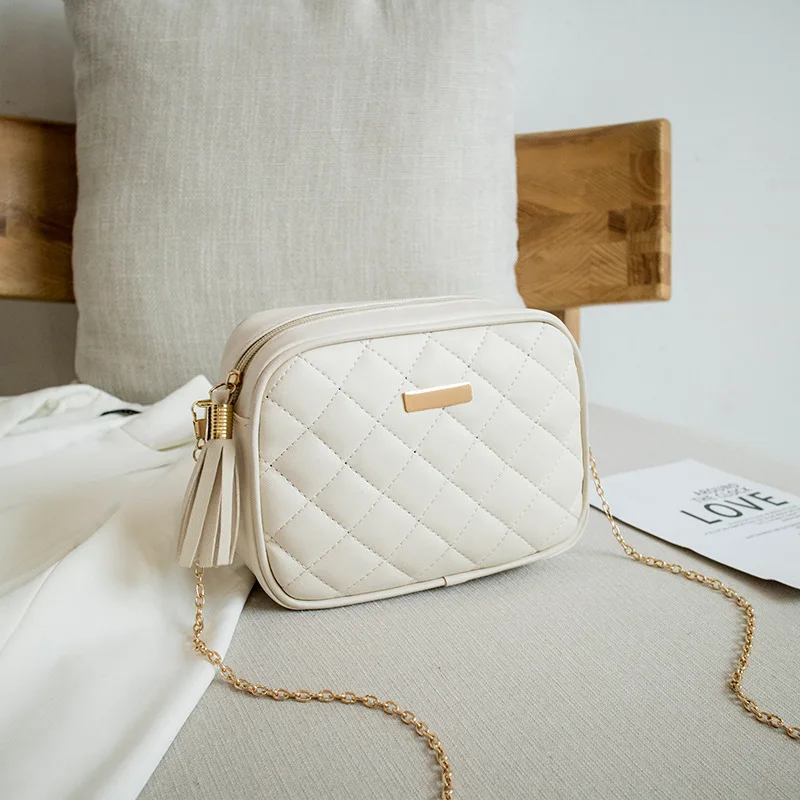 Tassel Small Messenger Bag For Women 2021 Trend Lingge Embroidery Camera Female Shoulder Bag Fashion Chain Ladies Crossbody Bags
Tassel Small Messenger Bag For Women 2021 Trend Lingge Embroidery Camera Female Shoulder Bag Fashion Chain Ladies Crossbody Bags