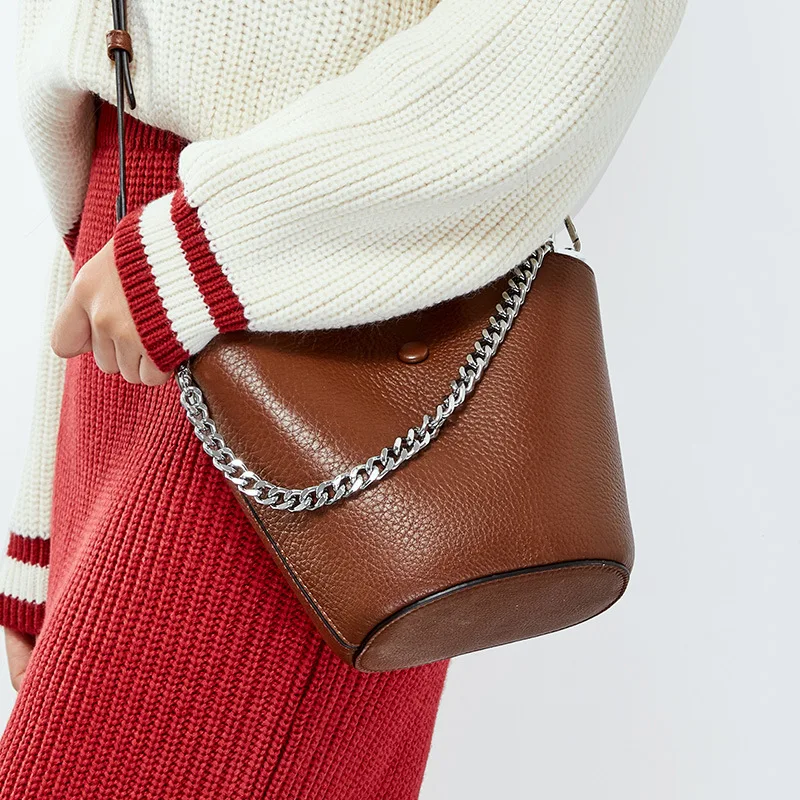 New Style Women's Leather Bags Korean Style Fashion Mini Different Size Bags Shoulder Messenger Bag Bucket Bag
New Style Women's Leather Bags Korean Style Fashion Mini Different Size Bags Shoulder Messenger Bag Bucket Bag