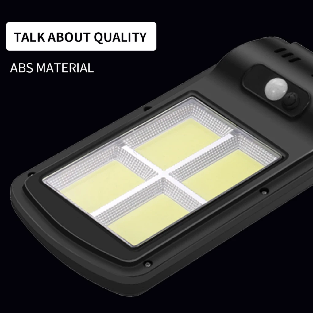 Powerful Remote Control Upgraded COB Solar Light PIR Motion Sensor IP65 Outdoor Solar Wall Street Light Waterproof Lamp
Powerful Remote Control Upgraded COB Solar Light PIR Motion Sensor IP65 Outdoor Solar Wall Street Light Waterproof Lamp