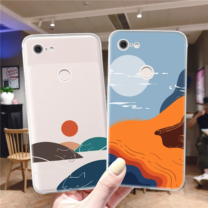 Soft TPU Case for Google Pixel 6 4 5 3A 3 2 XL 6 Pro Painting Landscape Cover for Google Pixel 4 5 4A Pixel4 Pixel3 Pixel2 3a XL
Soft TPU Case for Google Pixel 6 4 5 3A 3 2 XL 6 Pro Painting Landscape Cover for Google Pixel 4 5 4A Pixel4 Pixel3 Pixel2 3a XL