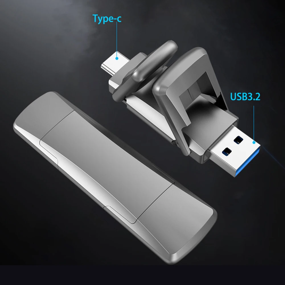 Zinc Alloy Pendrive High Speed Dual Interface USB Flash Drive Type-C USB3.2 128G USB Stick for Windows
Zinc Alloy Pendrive High Speed Dual Interface USB Flash Drive Type-C USB3.2 128G USB Stick for Windows