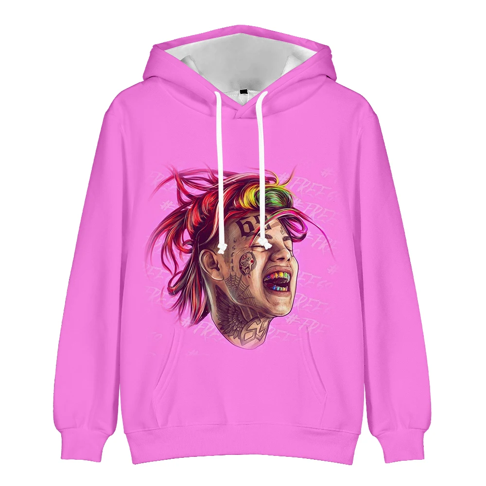 New Pop Rapper 6ix9ine Hoodies Boys/girls 3D Sweatshirt Men's Hoodie For Women Hip Hop Style Unisex Fashion Popular Pullovers
New Pop Rapper 6ix9ine Hoodies Boys/girls 3D Sweatshirt Men's Hoodie For Women Hip Hop Style Unisex Fashion Popular Pullovers