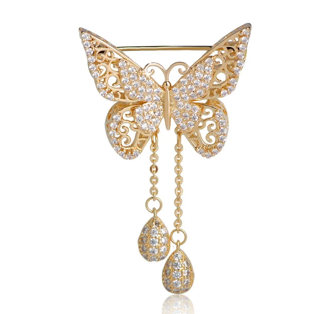 Dazz Shiny Butterfly Brooches Women Girls Dress Clothes Decoration Full Rhinestones Pendant Insect Brooch Pins Copper Jewelry
Dazz Shiny Butterfly Brooches Women Girls Dress Clothes Decoration Full Rhinestones Pendant Insect Brooch Pins Copper Jewelry