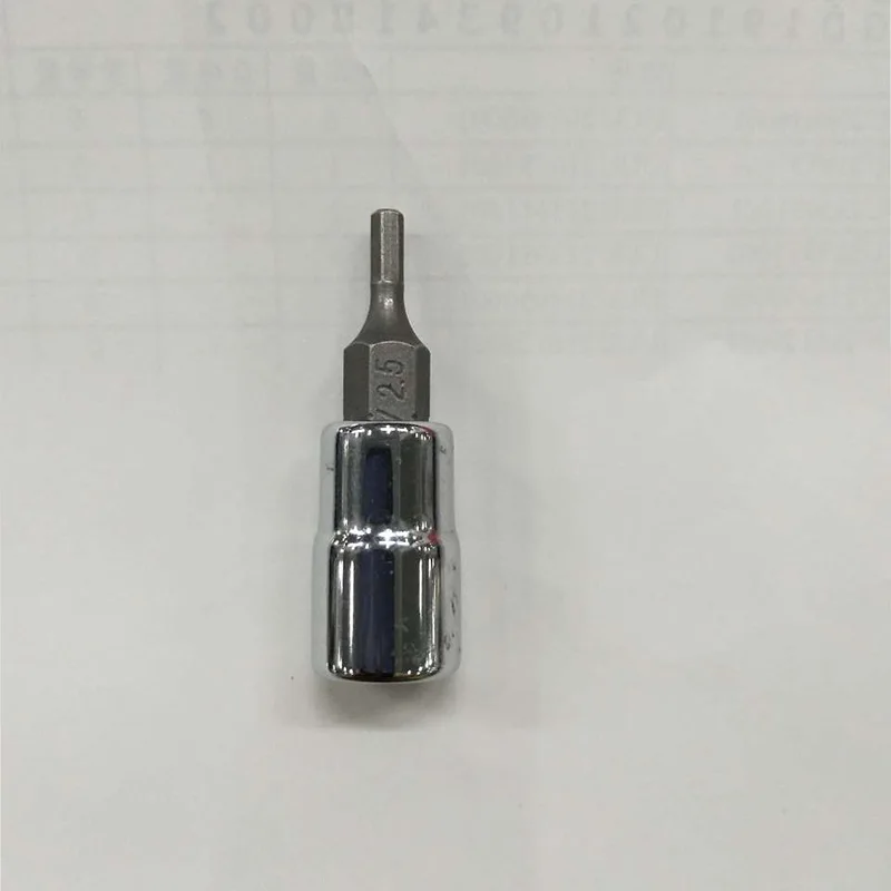 37mm 1/4'' CR-V+S2 Dr Hex Allen Key Bit Socket Tools H2mm/2.5mm/3mm/4mm/5mm/6mm/7mm/8mm Hand Tool Parts Accessories
37mm 1/4'' CR-V+S2 Dr Hex Allen Key Bit Socket Tools H2mm/2.5mm/3mm/4mm/5mm/6mm/7mm/8mm Hand Tool Parts Accessories