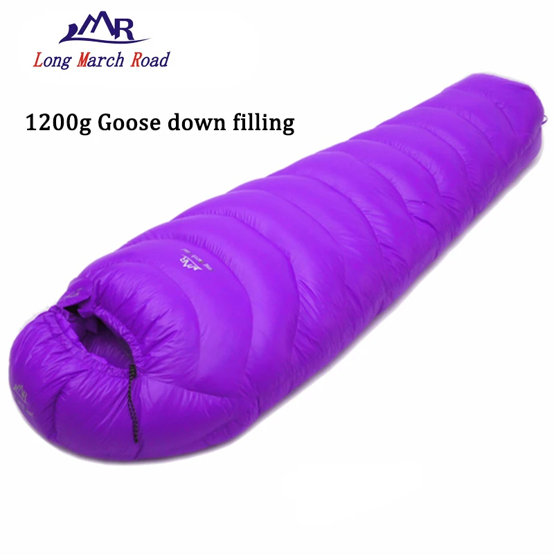 LMR 1200G White Goose Down Filling Down Can Be Spliced Sleeping Bag Mummy Style Ultralight Comfortable Slaapzak Sac De Couchage
LMR 1200G White Goose Down Filling Down Can Be Spliced Sleeping Bag Mummy Style Ultralight Comfortable Slaapzak Sac De Couchage
