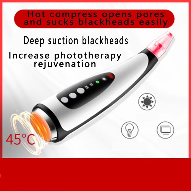 The new electric blackhead suction instrument pore cleansing instrument hot compress export acne blackhead beauty instrument
The new electric blackhead suction instrument pore cleansing instrument hot compress export acne blackhead beauty instrument