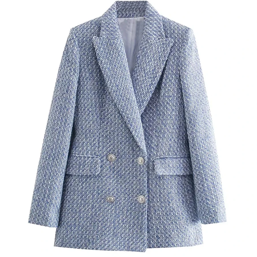 Elmsk Blazer Mujer 2021 England Style Fashion Office Women Blazers And Jackets Lady Double Breasted Loose Casual Blazer Women
Elmsk Blazer Mujer 2021 England Style Fashion Office Women Blazers And Jackets Lady Double Breasted Loose Casual Blazer Women