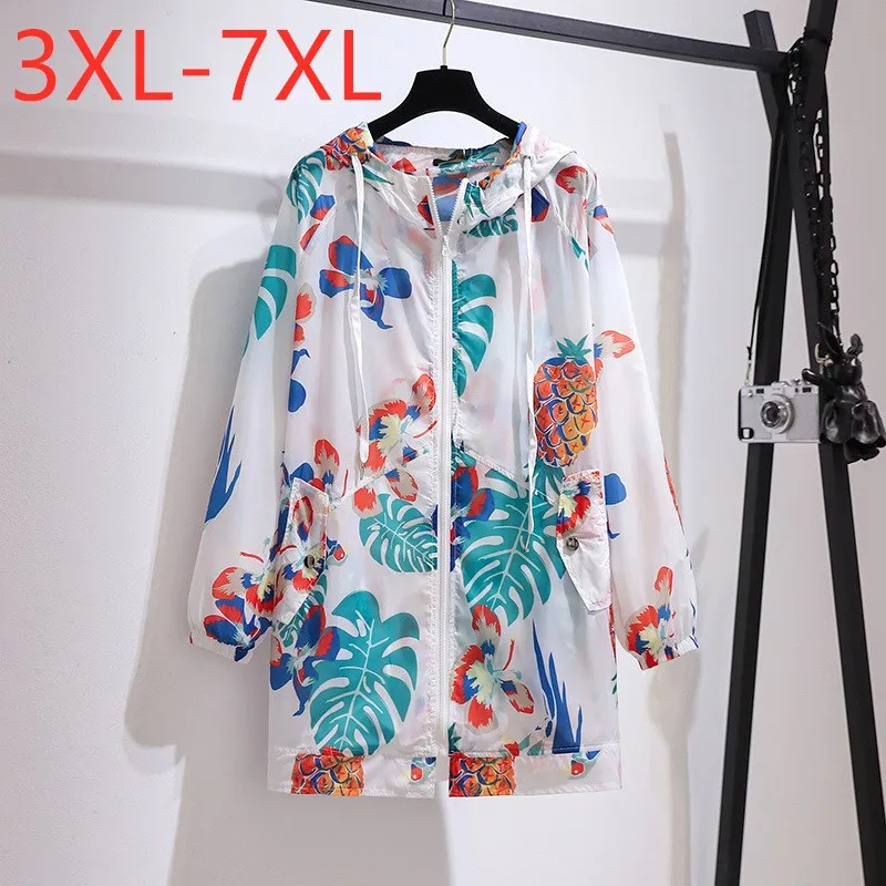 Missfansiqi 3XL-7XL Plus Size Jacket For Women 2021 Summer Loose Long Sleeve Zipper Thin White Print Sunscreen Oversized Coat
Missfansiqi 3XL-7XL Plus Size Jacket For Women 2021 Summer Loose Long Sleeve Zipper Thin White Print Sunscreen Oversized Coat