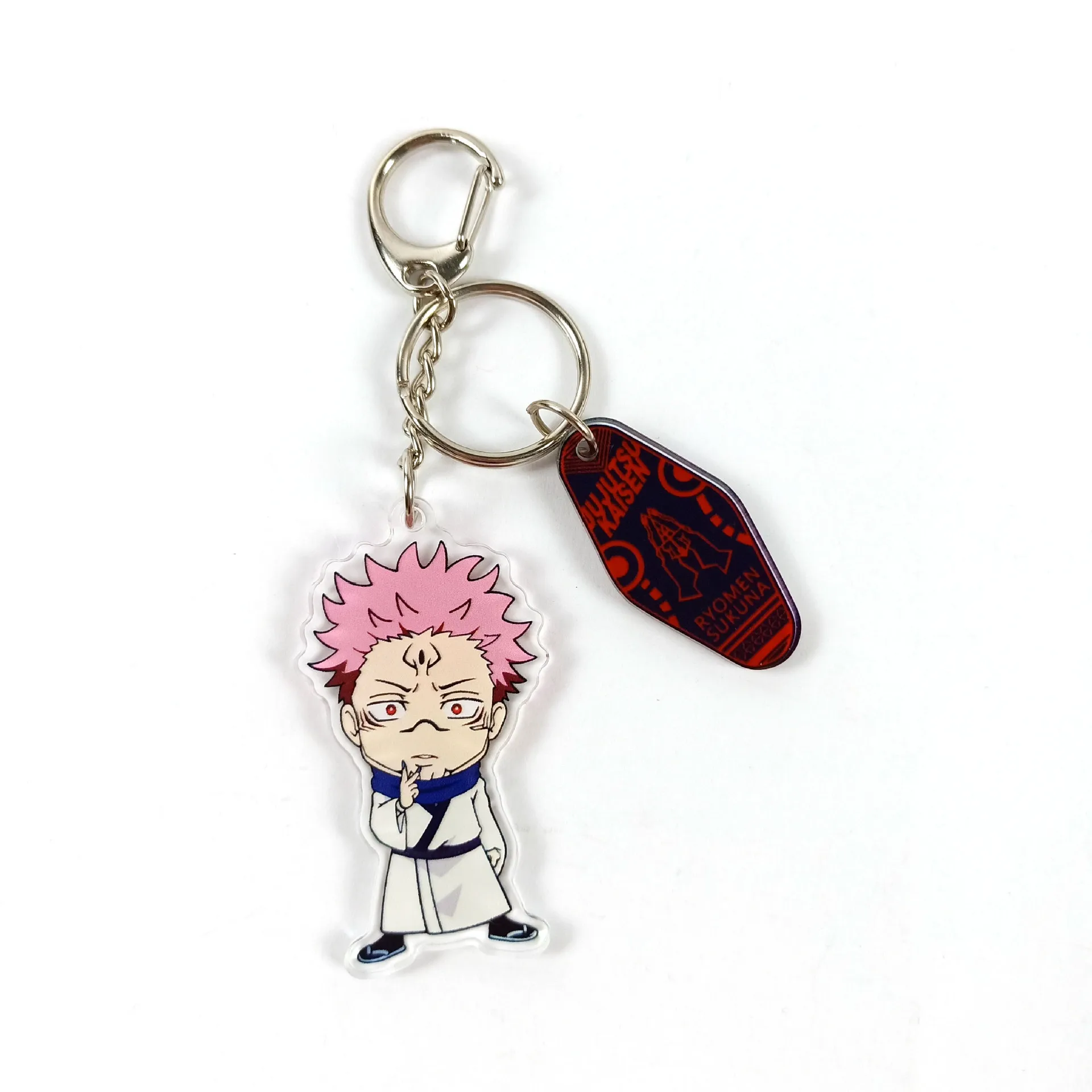 Japanese Anime Jujutsu Kaisen Keychain Transparent Acrylic Fashion Creative Trinket For Friend Gift Fans Accessories Keyring New
Japanese Anime Jujutsu Kaisen Keychain Transparent Acrylic Fashion Creative Trinket For Friend Gift Fans Accessories Keyring New