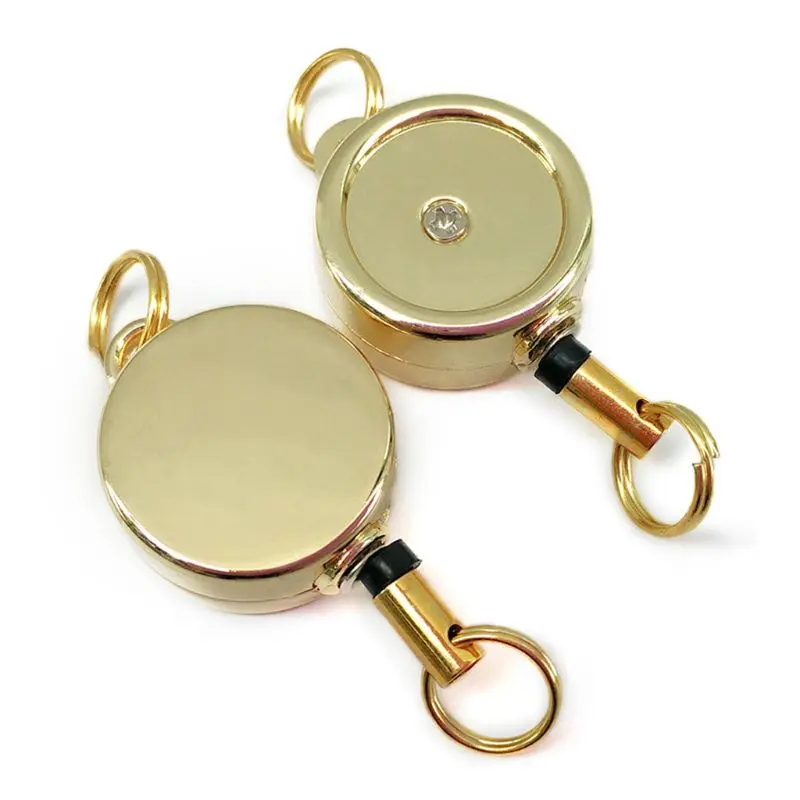 5 Colors Heavy Duty Zinc Alloy Retractable Badge Holder Reel All Metal Casing ID Badge Holder Keychain Jewelry Findings
5 Colors Heavy Duty Zinc Alloy Retractable Badge Holder Reel All Metal Casing ID Badge Holder Keychain Jewelry Findings