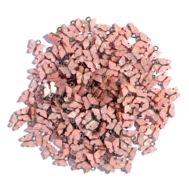 50Pcs13*13mm Cute Butterfly Charms Wholesale Colorful Acrylic Alloy Insect Necklace Pendant For DIY Earring Jewelry Accessories
50Pcs13*13mm Cute Butterfly Charms Wholesale Colorful Acrylic Alloy Insect Necklace Pendant For DIY Earring Jewelry Accessories