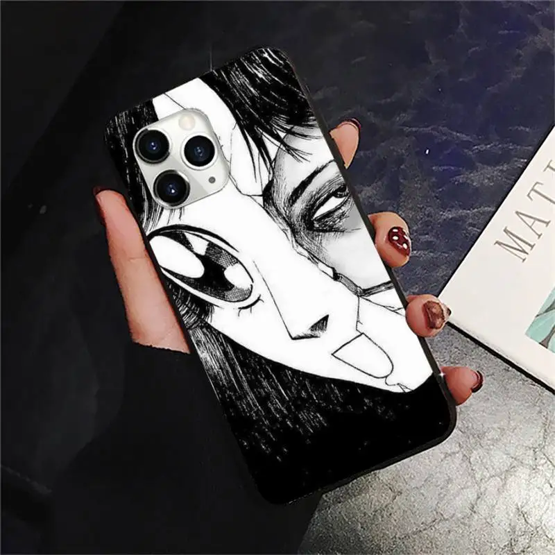 Junji Ito Tees Horror Phone Case For iphone 8 11 12 Redmi note 8 9 s huawei p 30 pro lite plus cover shell funda
Junji Ito Tees Horror Phone Case For iphone 8 11 12 Redmi note 8 9 s huawei p 30 pro lite plus cover shell funda