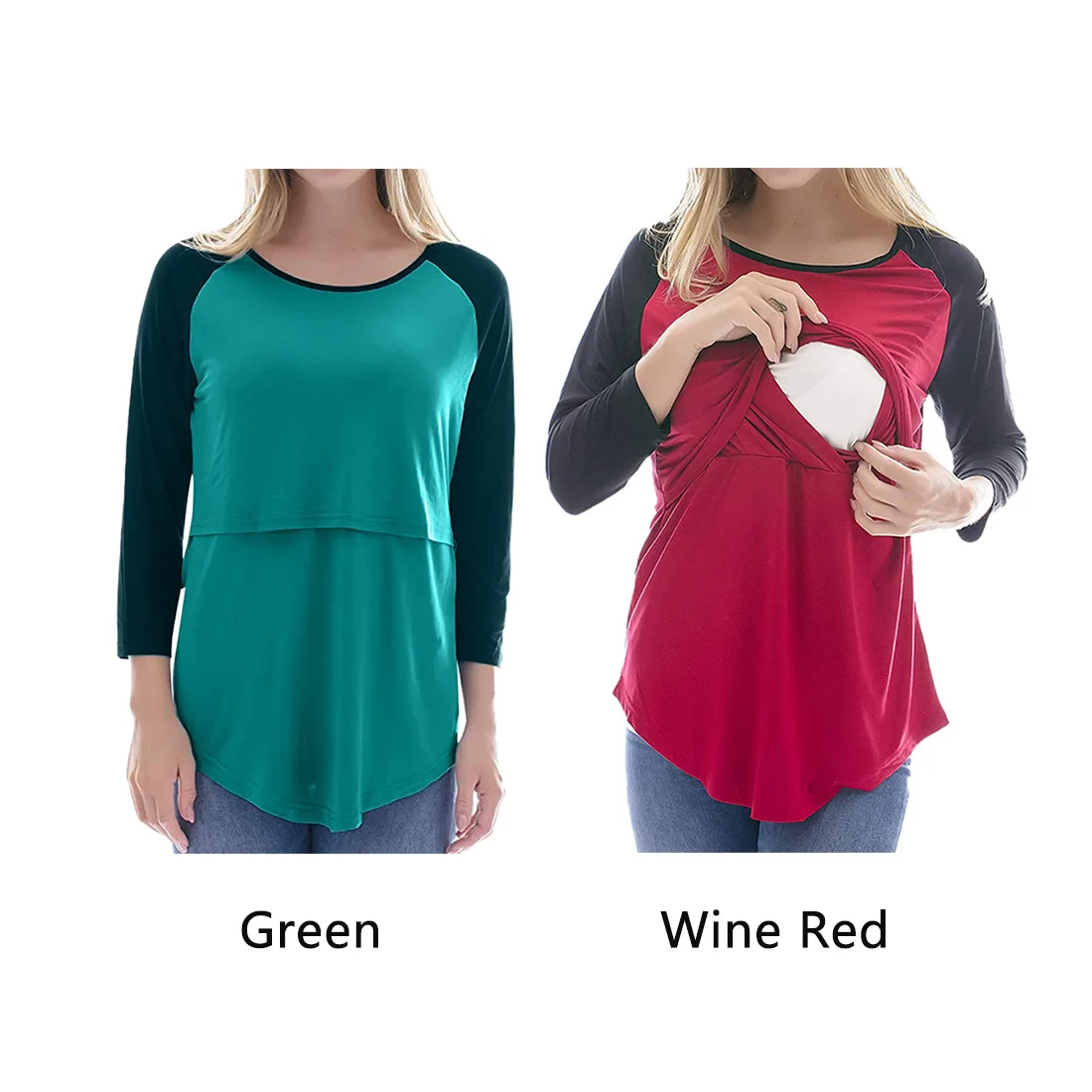 Women Loose Maternity Casual Babysister Home Summer Nightdress Comfortable Long Sleeve Soft Solid Nursing Shirt Crew Neck
Women Loose Maternity Casual Babysister Home Summer Nightdress Comfortable Long Sleeve Soft Solid Nursing Shirt Crew Neck