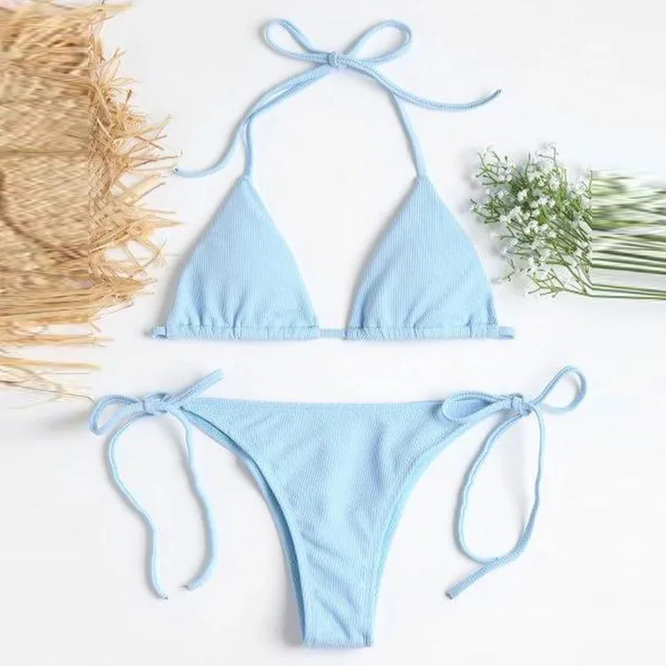 Luren Bikini 2021 Sexy Split Pure Color Swimsuit Plus Size Swimwear Bathing Swimming Suit for Women
Luren Bikini 2021 Sexy Split Pure Color Swimsuit Plus Size Swimwear Bathing Swimming Suit for Women
