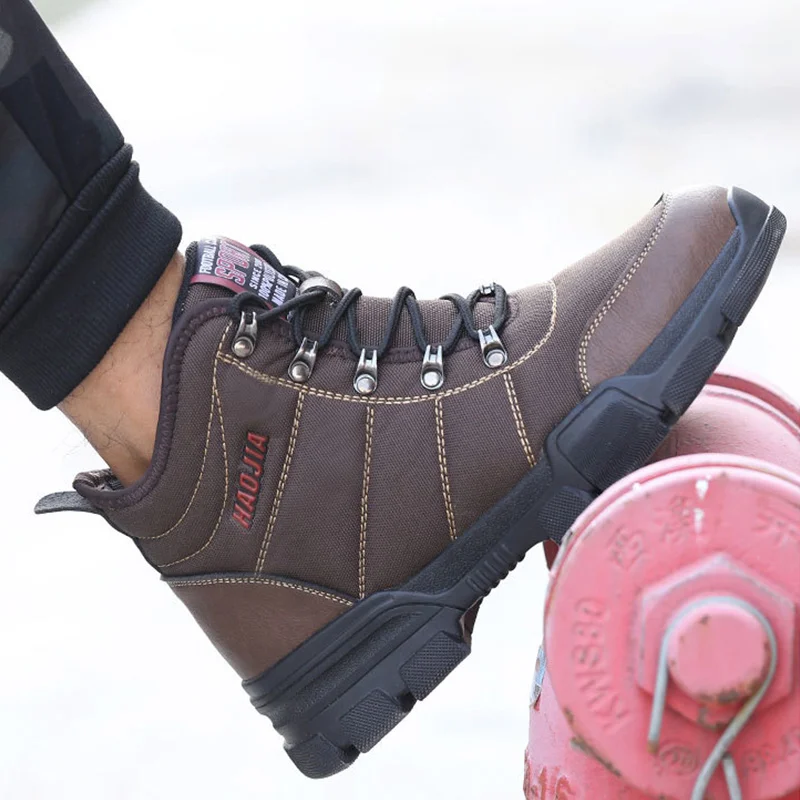 2020 New Winter Boots Men Safety Shoes Military Boots Anti-smashing Steel Toe Ankle Boots Work Safety Boot Work Shoes Snow Boots
2020 New Winter Boots Men Safety Shoes Military Boots Anti-smashing Steel Toe Ankle Boots Work Safety Boot Work Shoes Snow Boots