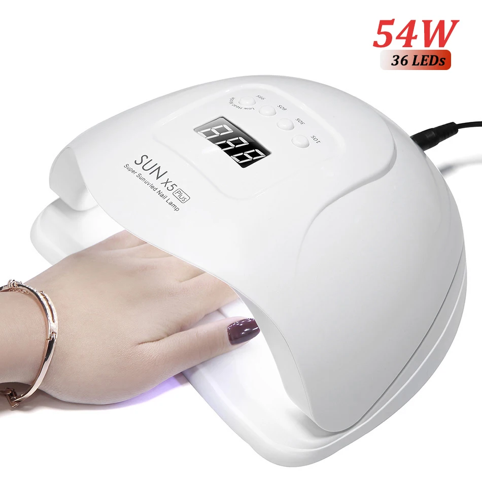ROHWXY SUN 5X Plus UV LED Lamp For Nails Dryer 54W/48W/36W Ice Lamp For Manicure Gel Nail Lamp Drying Lamp For Gel Varnish
ROHWXY SUN 5X Plus UV LED Lamp For Nails Dryer 54W/48W/36W Ice Lamp For Manicure Gel Nail Lamp Drying Lamp For Gel Varnish