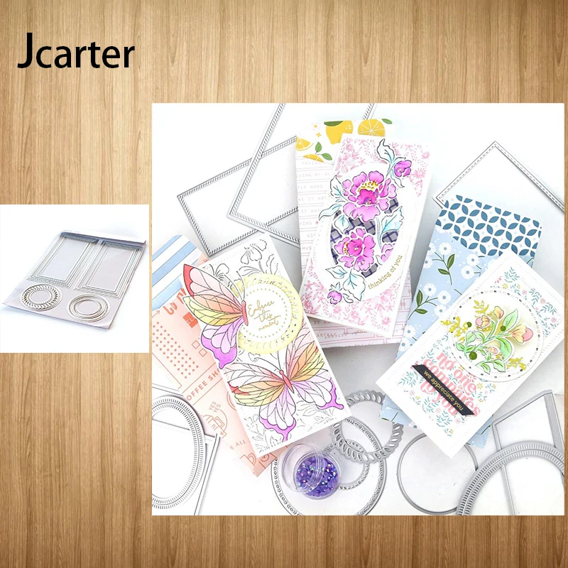 2021 New Rectangle Circle Frame DIY Metal Cutting Dies Craft for Scrapbooking Handmade Mould Blade Punch Stencils Dies Cut Model
2021 New Rectangle Circle Frame DIY Metal Cutting Dies Craft for Scrapbooking Handmade Mould Blade Punch Stencils Dies Cut Model