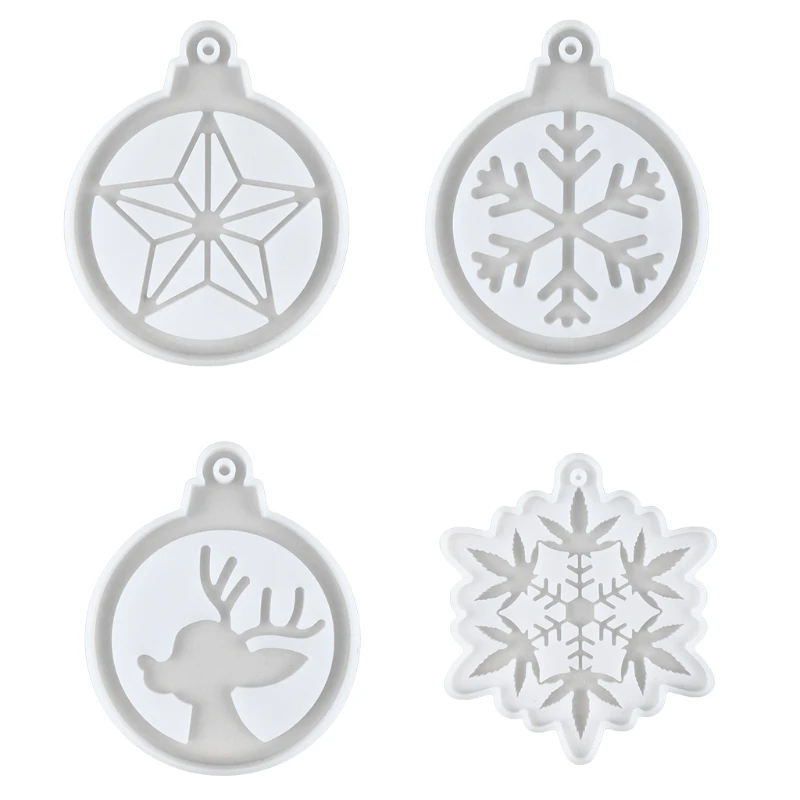 Christmas Tree Pendant Epoxy Resin Mold Xmas Party Decorations Silicone Mould DIY Crafts Jewelry Keychain Casting Tools
Christmas Tree Pendant Epoxy Resin Mold Xmas Party Decorations Silicone Mould DIY Crafts Jewelry Keychain Casting Tools