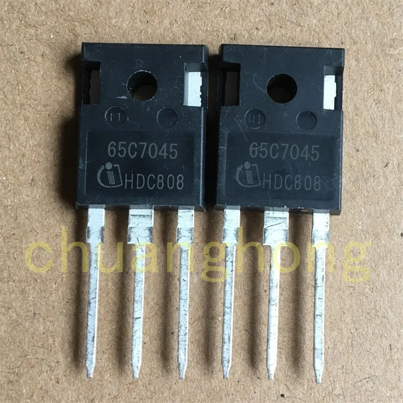 1pcs/lot high-powered triode 65C7045 46A 650V original packing new field effect MOS tube TO-247 IPW65R045C7 transistor
1pcs/lot high-powered triode 65C7045 46A 650V original packing new field effect MOS tube TO-247 IPW65R045C7 transistor