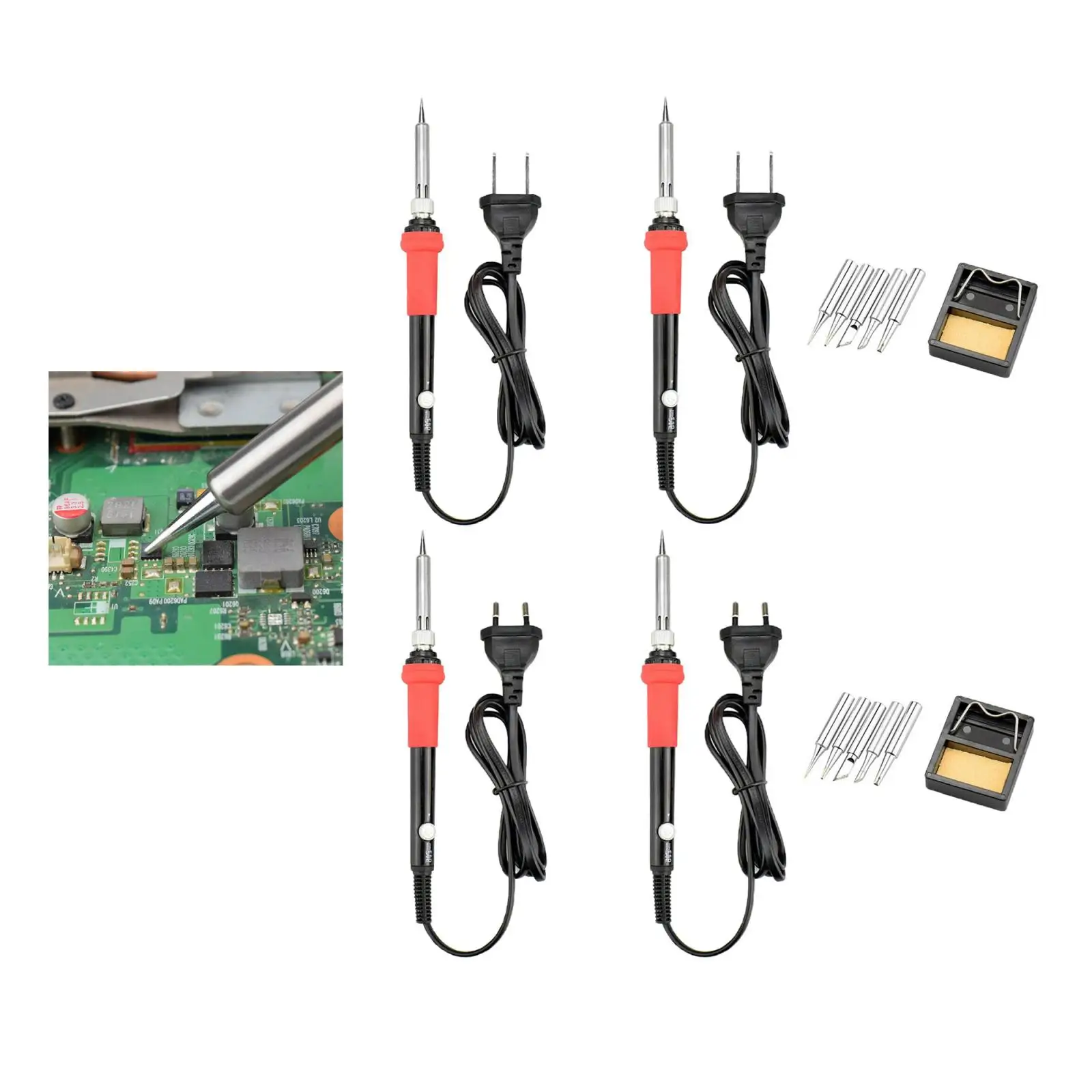 60W Soldering Iron Digital LCD Electric Welding Ceramic Tools Solder Wire Tweezers Hand
60W Soldering Iron Digital LCD Electric Welding Ceramic Tools Solder Wire Tweezers Hand