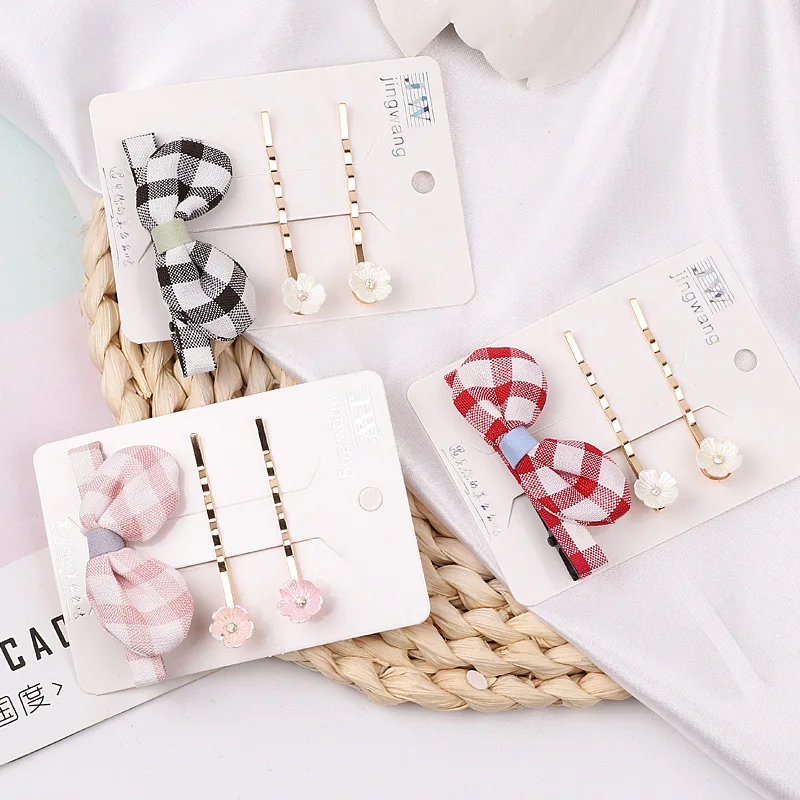 Free shipping ins 3pcs/set bow women plaid ear's hairclips girl's students hair accessories
Free shipping ins 3pcs/set bow women plaid ear's hairclips girl's students hair accessories