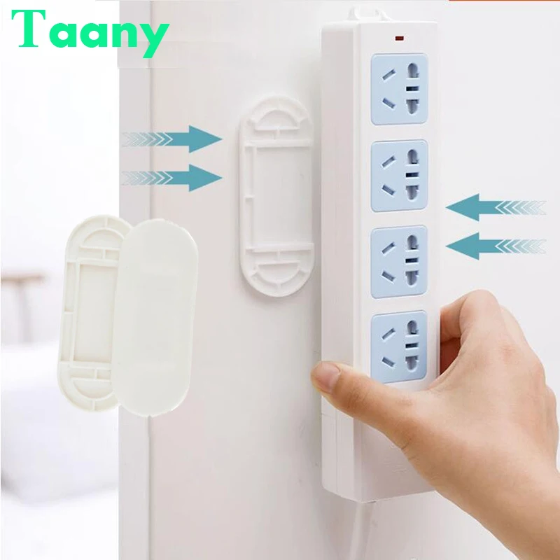 Wall-Mounted Sticker Punch-free Plug Fixer Self-Adhesive Socket Fixer Cable Organizer Seamless Power Strip Plug Sticker Holder
Wall-Mounted Sticker Punch-free Plug Fixer Self-Adhesive Socket Fixer Cable Organizer Seamless Power Strip Plug Sticker Holder