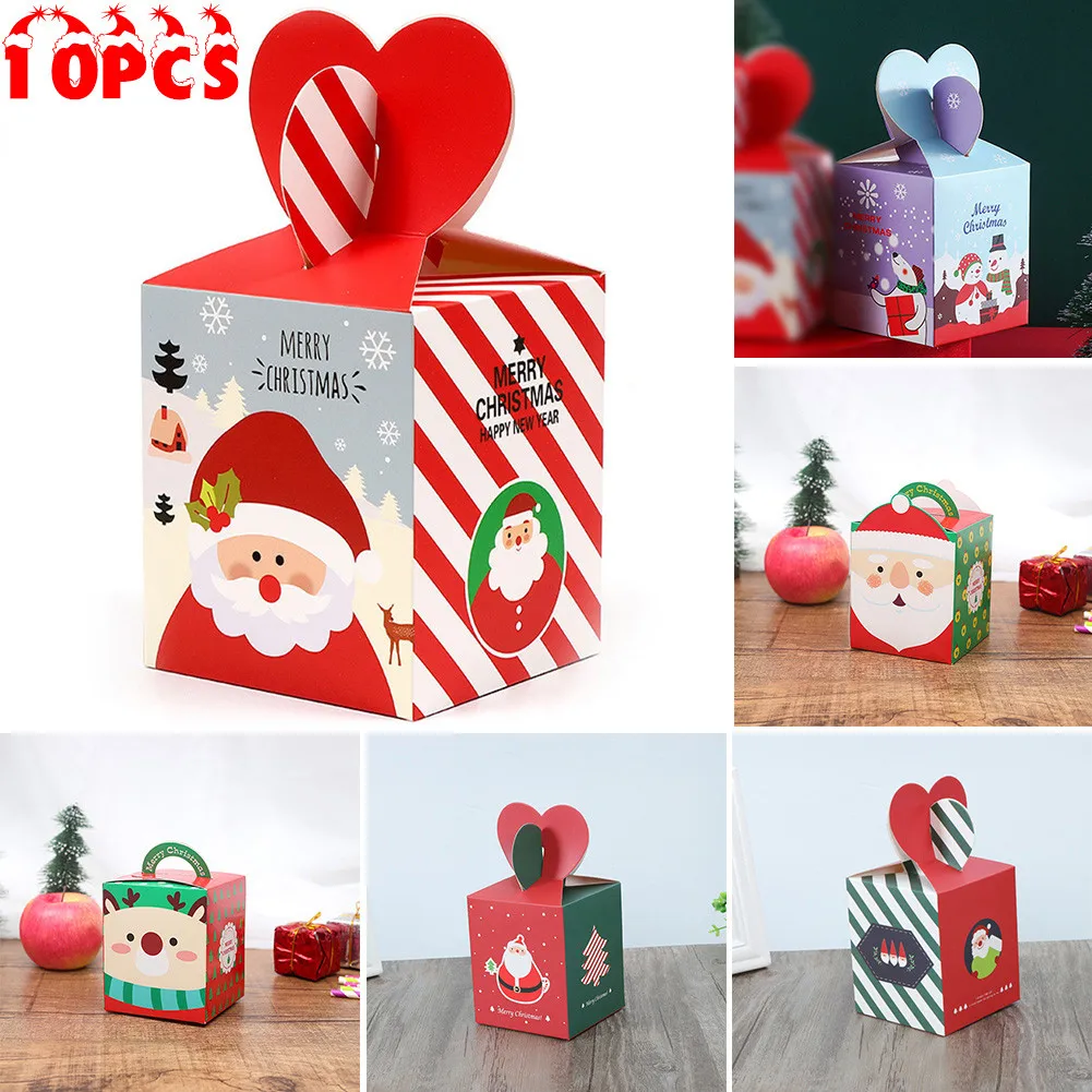 10PCS Cardboard Christmas Party Gift Boxes Xmas Candy Boxes Paper Favour Christmas Eve Apple Gift Box Peace Fruit Box Packaging
10PCS Cardboard Christmas Party Gift Boxes Xmas Candy Boxes Paper Favour Christmas Eve Apple Gift Box Peace Fruit Box Packaging