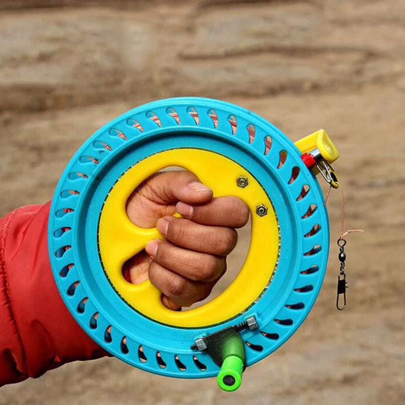 18cm Kite Reel Winder Fire Wheel 200M String Flying Handle Tool Twisted String Line Outdoor Round Blue Grip for Kite Accessories
18cm Kite Reel Winder Fire Wheel 200M String Flying Handle Tool Twisted String Line Outdoor Round Blue Grip for Kite Accessories