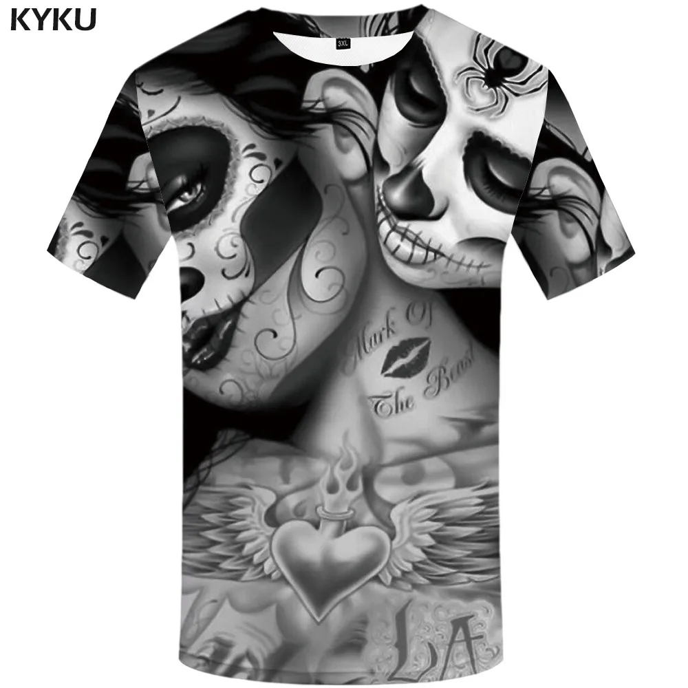 KYKU Brand Clown T-shirt Men Terror Tshirts Casual Cosplay T-shirts 3d Halloween Shirt Print Punk Rock Tshirt Printed
KYKU Brand Clown T-shirt Men Terror Tshirts Casual Cosplay T-shirts 3d Halloween Shirt Print Punk Rock Tshirt Printed