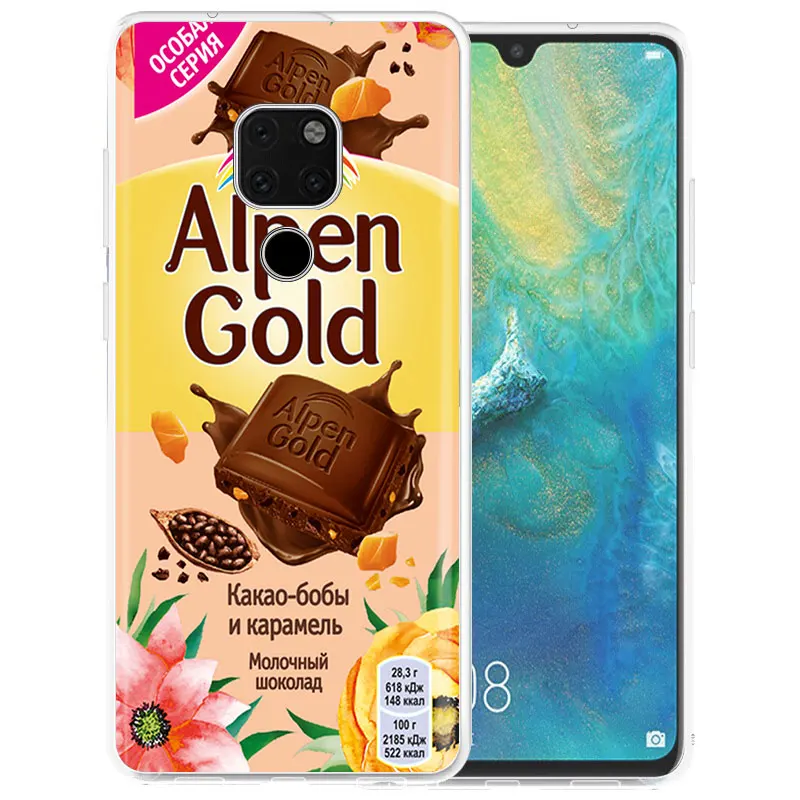 Мягкий силиконовый чехол для телефона Alenka bar wonka chocolate Huawei Mate30 Mate20 Y92019 Y7 Y62019 Y52019 Y3