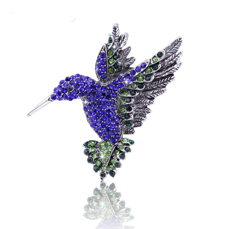 Fashion Alloy Crystal Woodpecker Pendant Brooch Dual Use Multi Color Rhinestone Antique Silver Insect Vintage For Women Jewelry
Fashion Alloy Crystal Woodpecker Pendant Brooch Dual Use Multi Color Rhinestone Antique Silver Insect Vintage For Women Jewelry