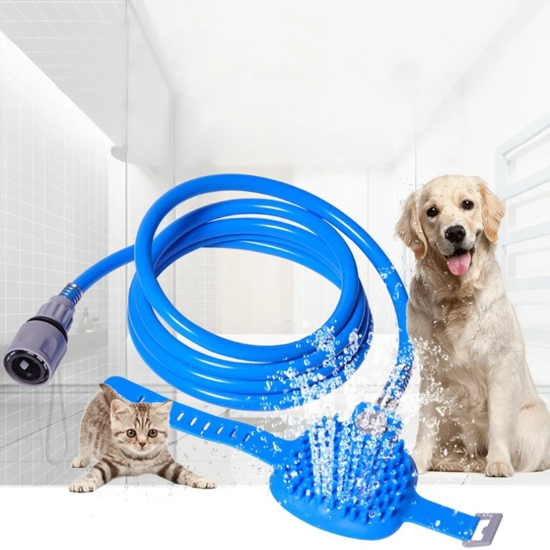 1pc Blue Dog Shower Sprayer Professional Creative Pet Shower Sprayer Premium ABS Silica Gel Pet Bathing Tool
1pc Blue Dog Shower Sprayer Professional Creative Pet Shower Sprayer Premium ABS Silica Gel Pet Bathing Tool