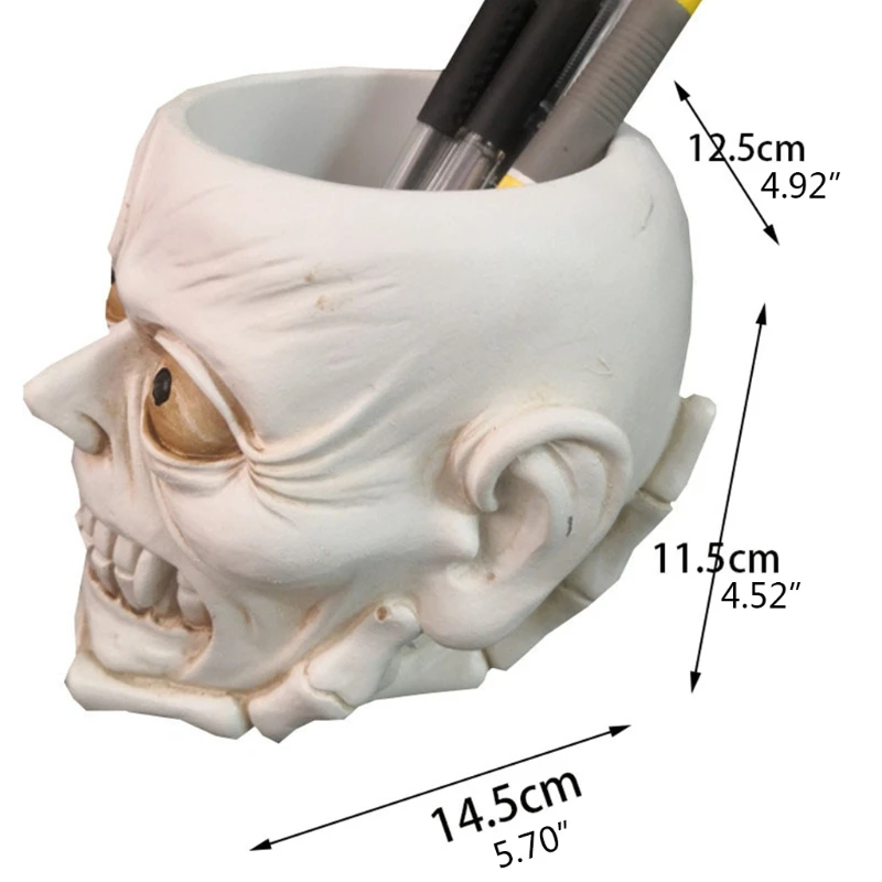 Halloween Skull Flowerpot Epoxy Resin Mold Aromatherapy Plaster Casting Silicone Mould DIY Crafts Plant Pot Pen Holder Making T
Halloween Skull Flowerpot Epoxy Resin Mold Aromatherapy Plaster Casting Silicone Mould DIY Crafts Plant Pot Pen Holder Making T