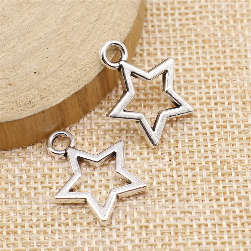 WYSIWYG 10pcs 18x21mm Hollow Pentagram Charms Pendants For Jewelry Making DIY Jewelry Findings Jewelry Accessories
WYSIWYG 10pcs 18x21mm Hollow Pentagram Charms Pendants For Jewelry Making DIY Jewelry Findings Jewelry Accessories