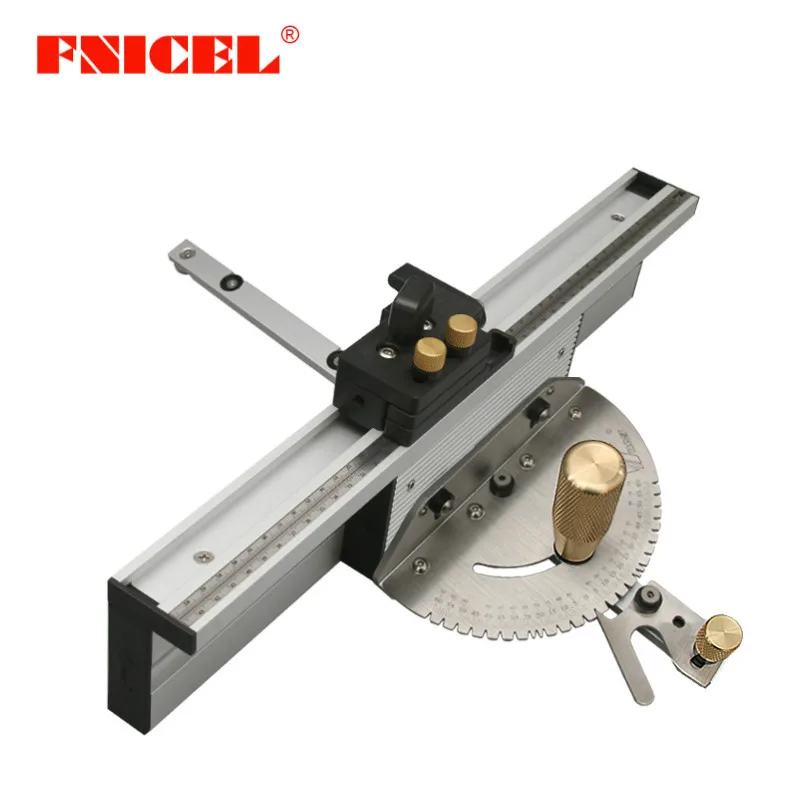 Woodworking Enhanced Fence Miter Gauge Set Table Saw Router Angle Miter Gauge Guide 450mm Alu Mortise Tenon and Flip Stopper
Woodworking Enhanced Fence Miter Gauge Set Table Saw Router Angle Miter Gauge Guide 450mm Alu Mortise Tenon and Flip Stopper