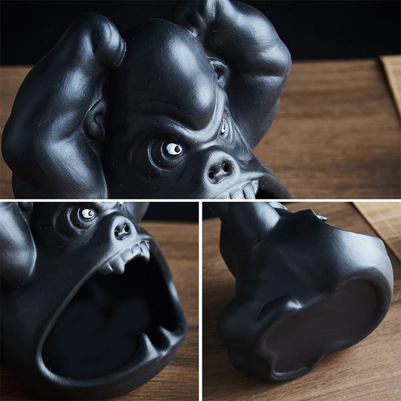 Cute Cartoon Small Animal Ashtray Orangutan Ceramic Household Living Room Fashion Car Ashtray
Cute Cartoon Small Animal Ashtray Orangutan Ceramic Household Living Room Fashion Car Ashtray